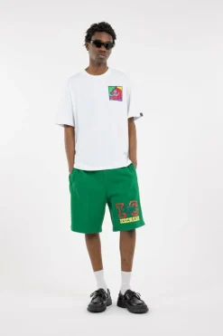 POP ART RUNNING DOG - T-shirt | Blanc