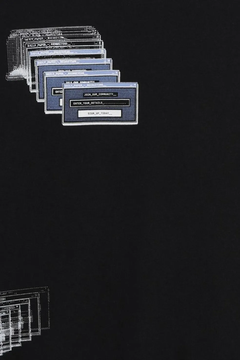 pop up - Sweatshirt | Noir