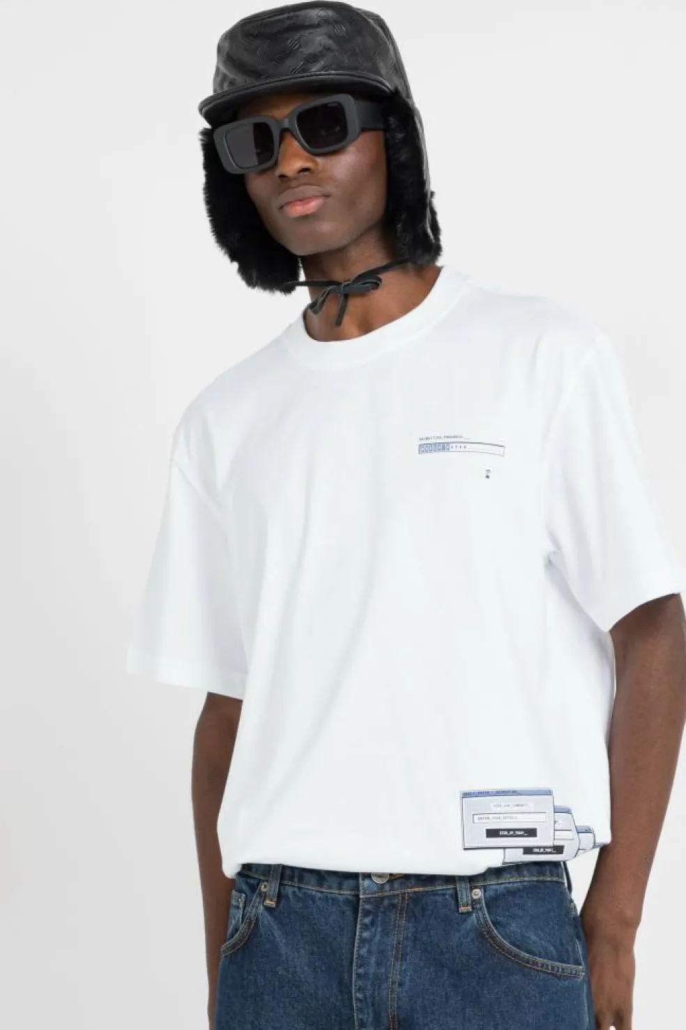 pop up - T-shirt | Blanc