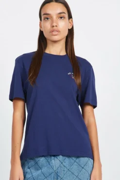 POPINCOURT BISTROT/ GOTS - T-shirt | Bleu