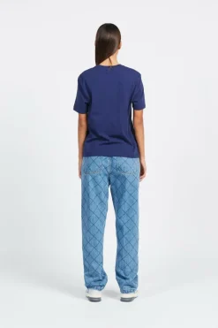 POPINCOURT BISTROT/ GOTS - T-shirt | Bleu