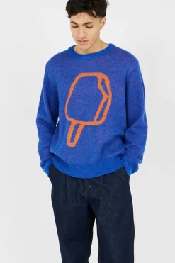 POPSICLE CREWNECK - Pull | Bleu