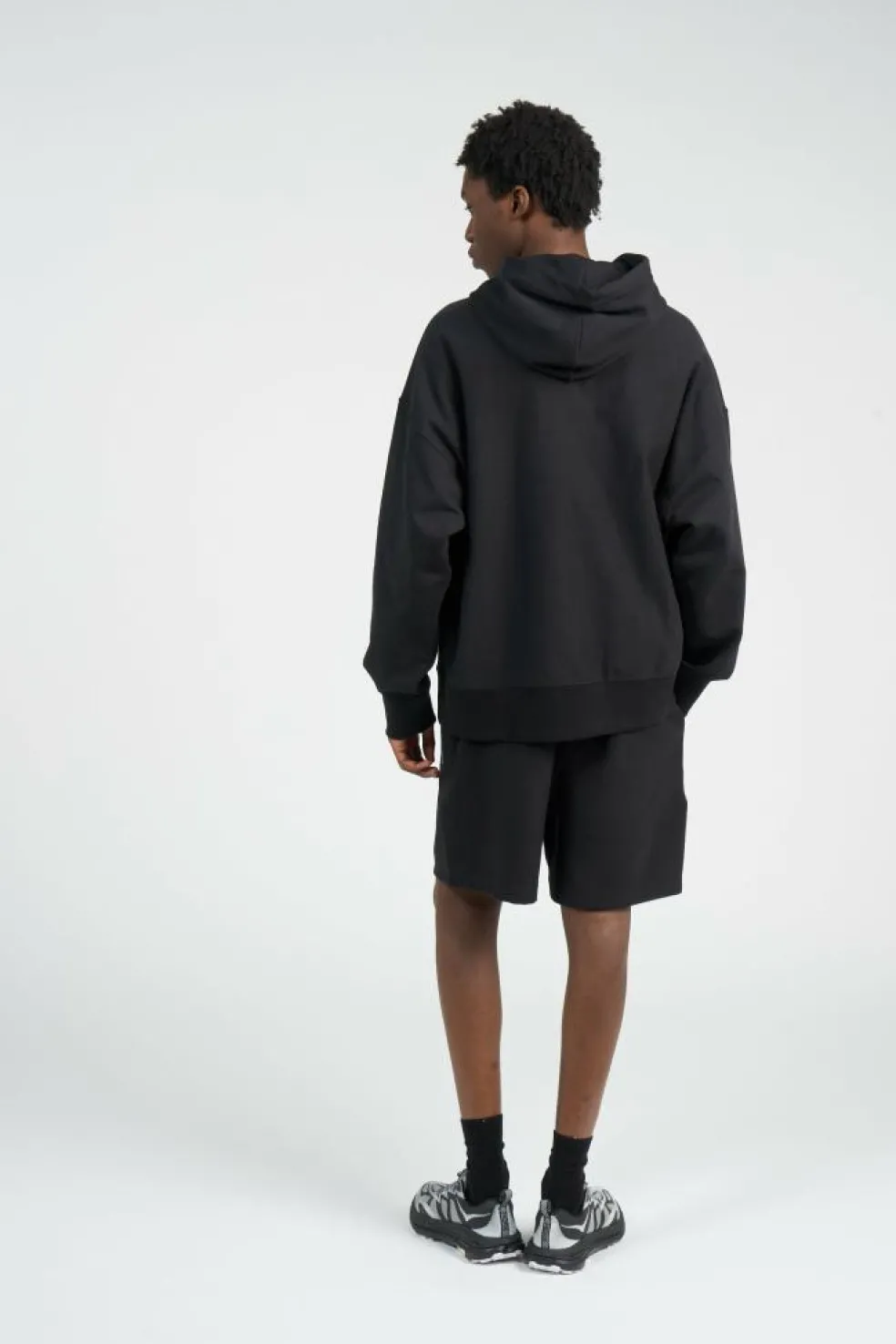 PREMIUM TERRY MONOGR - Short | Noir