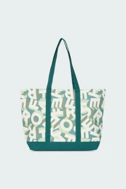 PRINTED - Sac shopping | Vert