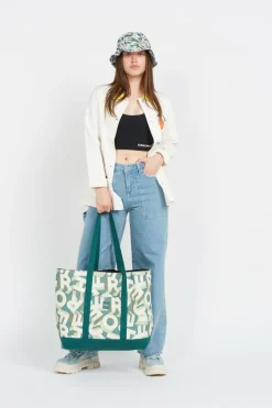 PRINTED - Sac shopping | Vert
