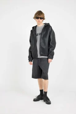 PU SCUBA JKT - Veste | Noir