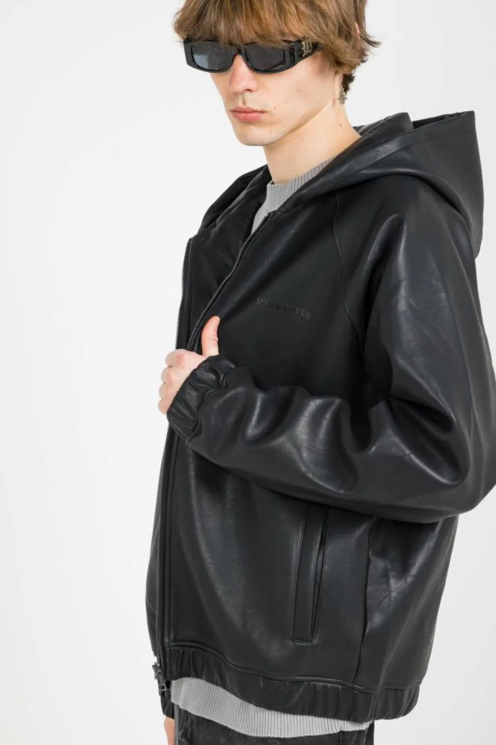 PU SCUBA JKT - Veste | Noir