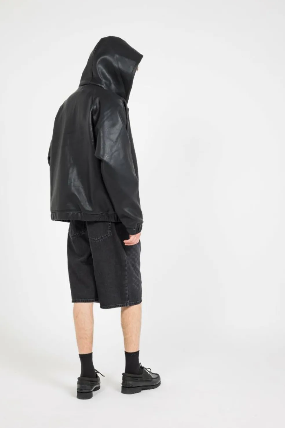 PU SCUBA JKT - Veste | Noir