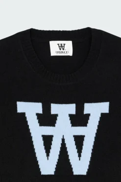 PULL 10275501-4159 TAY AA LAMB 9014 BLAC - Pull | Noir