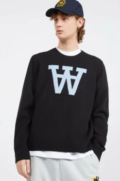 PULL 10275501-4159 TAY AA LAMB 9014 BLAC - Pull | Noir