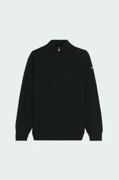 PULL 1/2 ZIP FIL RECYCLE - Sweatshirt | Noir