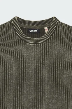 PULL COL ROND RIB - Pull | Vert