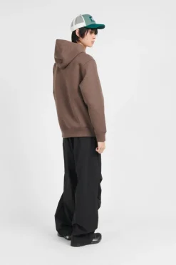PULL-ON HOODIE - Hoodie | Marron