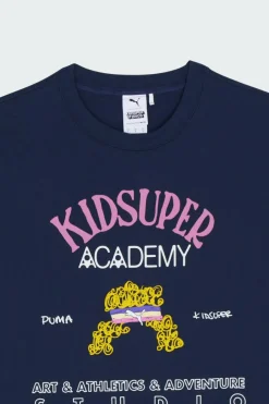 PUMA X KIDSUPER TEE - T-shirt | Bleu