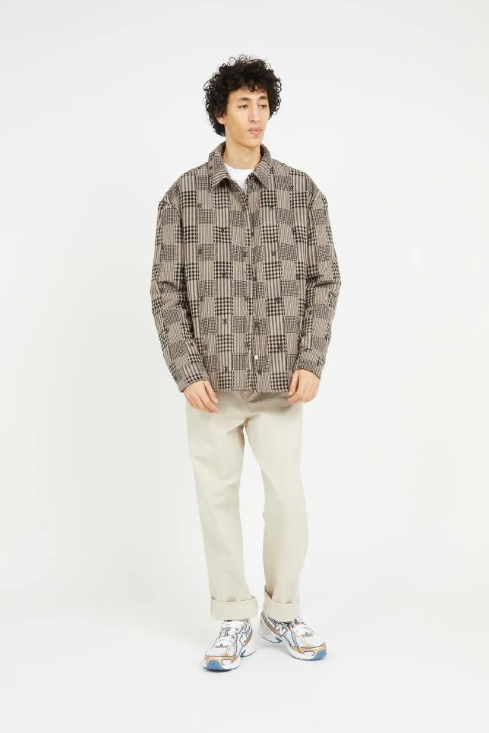 QUILTED SHIELD LS - Surchemise | Gris