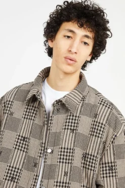 QUILTED SHIELD LS - Surchemise | Gris