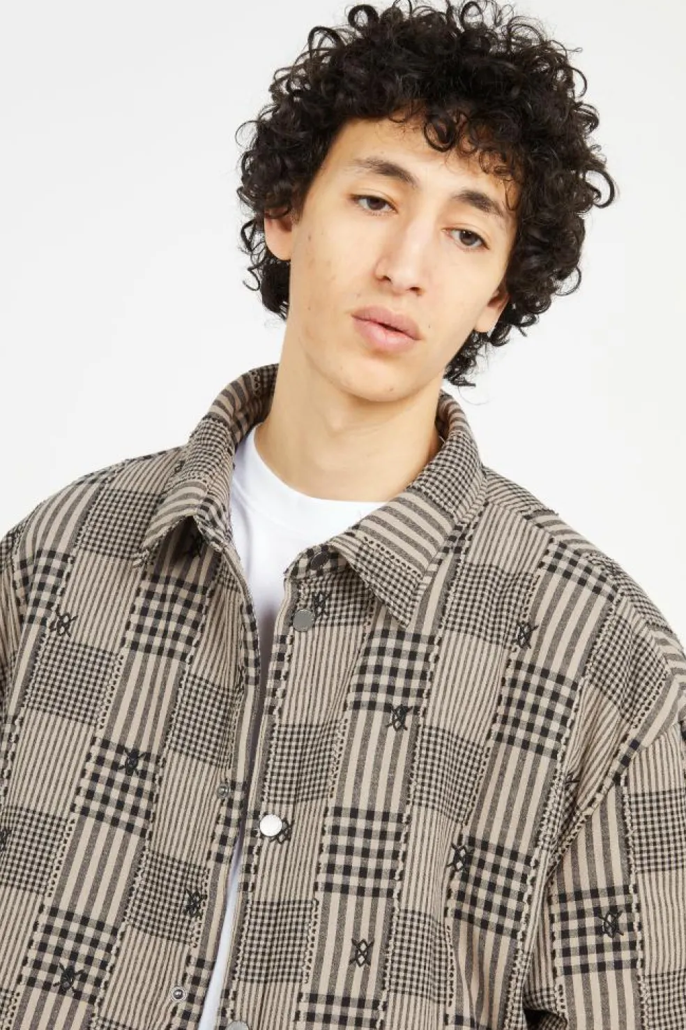 QUILTED SHIELD LS - Surchemise | Gris