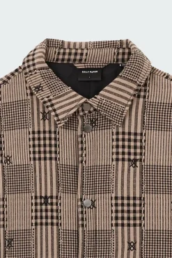 QUILTED SHIELD LS - Surchemise | Gris