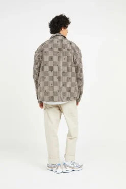 QUILTED SHIELD LS - Surchemise | Gris