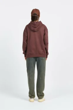 R LOGO - Hoodie | Marron