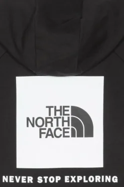 RAGLAN RED BOX - Hoodie | Noir