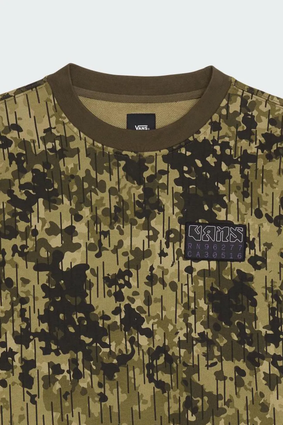 RAIN CAMO CREW - Sweatshirt | Vert