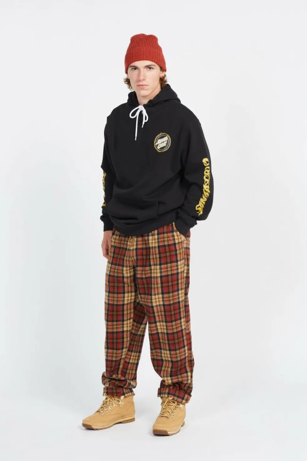 RANGE LOOSE TAPERED FLA TAOS TAUPE/BURN - Pantalon | Marron