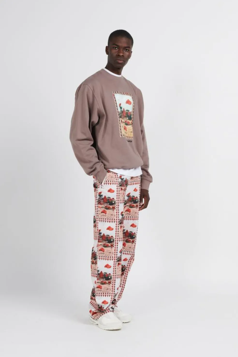 rashad sweater - Sweatshirt | Marron