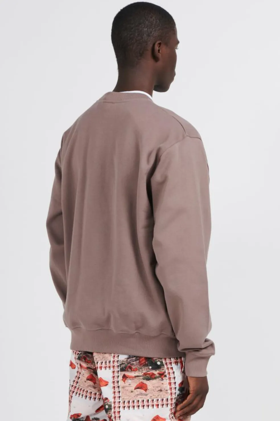 rashad sweater - Sweatshirt | Marron