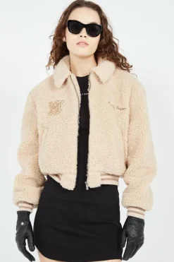 rasra varsity jacket - Bomber | Beige