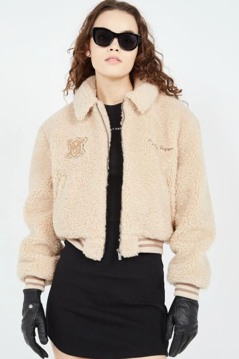 rasra varsity jacket - Bomber | Beige
