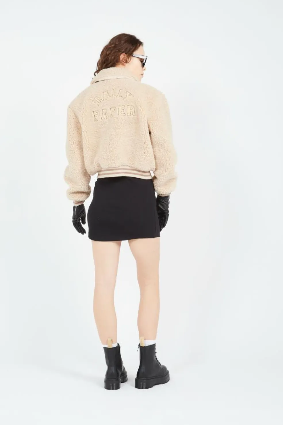 rasra varsity jacket - Bomber | Beige