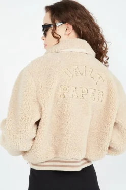 rasra varsity jacket - Bomber | Beige