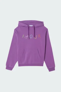 REAUMUR AMOUR SCRAWL/GOTS - Hoodie | Violet
