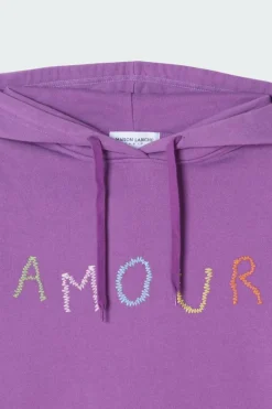 REAUMUR AMOUR SCRAWL/GOTS - Hoodie | Violet