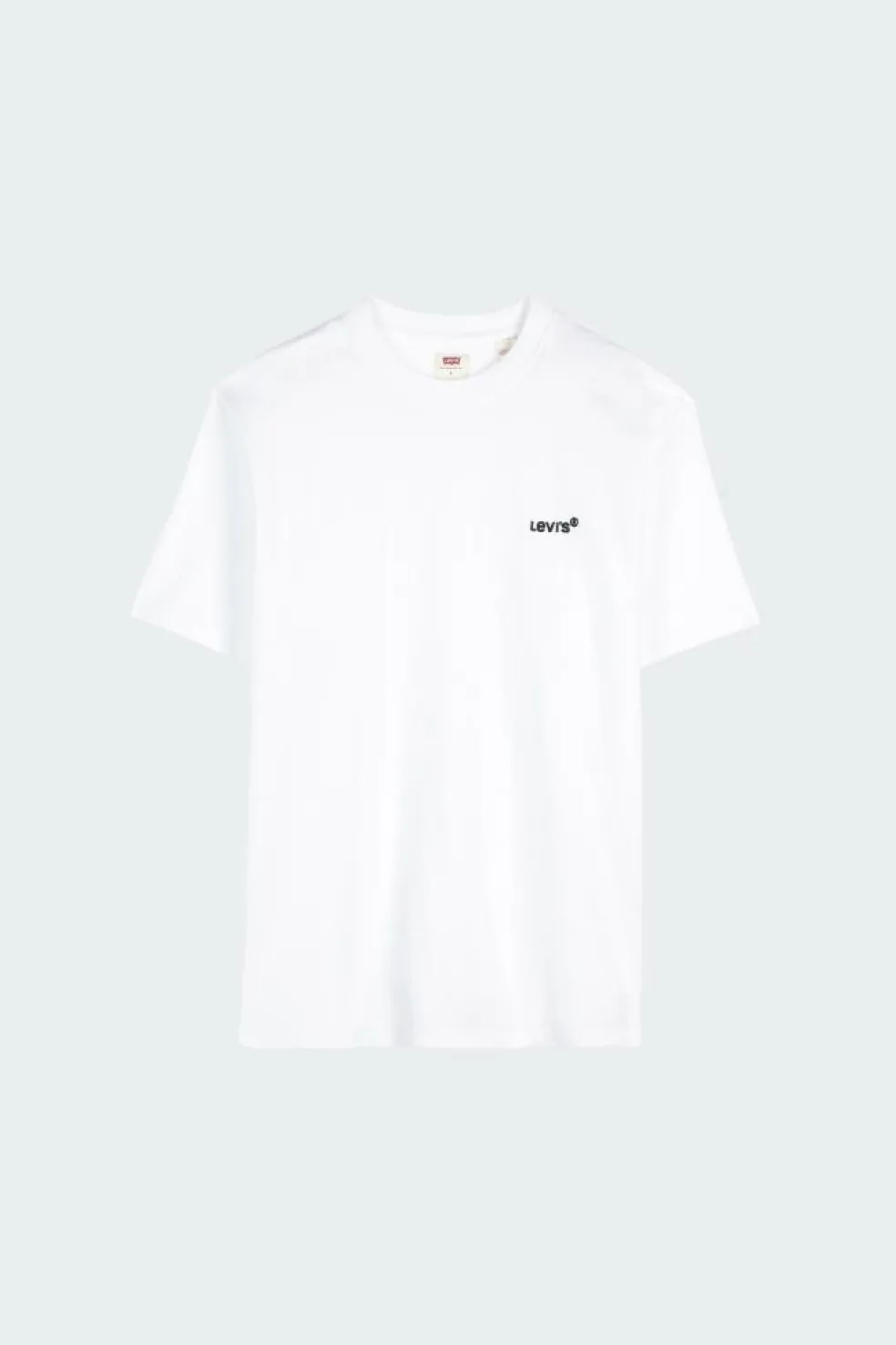 RED TAB VINTAGE TEE - Tee-shirt col rond regular-fit avec logo brodé en coton | Beige