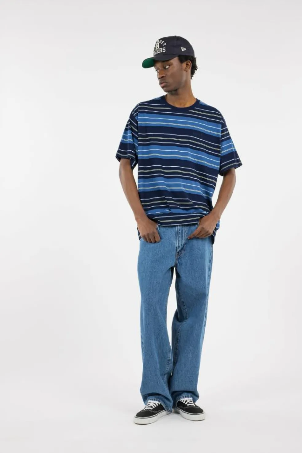 RED TAB VINTAGE TEE - T-shirt | Bleu