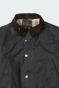 Reelin Wax Jacket - Blouson en coton ciré | Vert