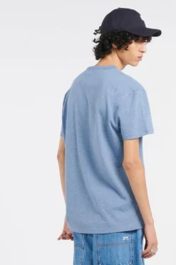 REG BADGE TEE EX - T-shirt | Bleu