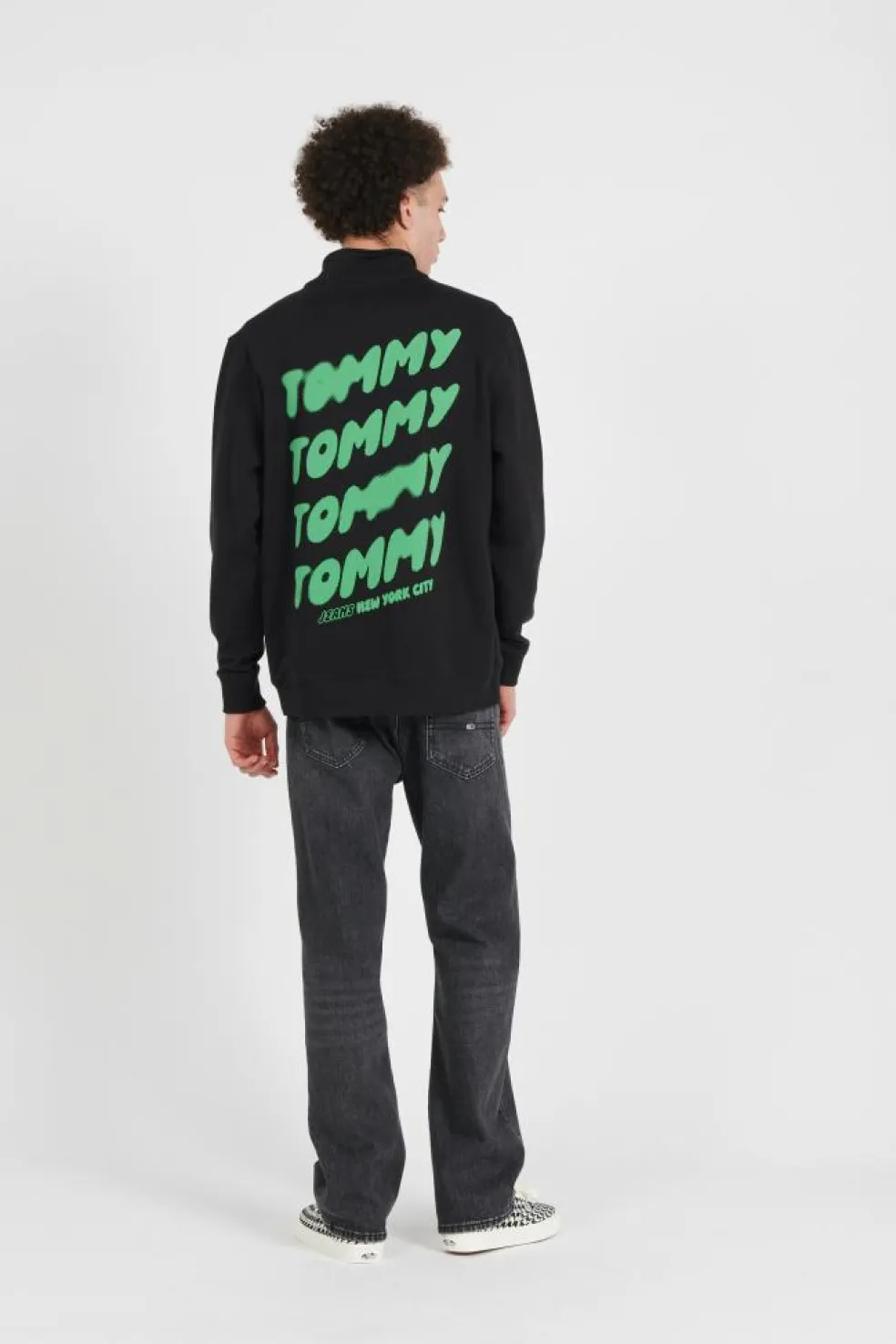 REG BUBBLE QRTR - Sweatshirt | Noir