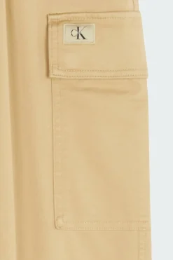 REGULAR STRAIGHT CAR - Pantalon cargo | Beige