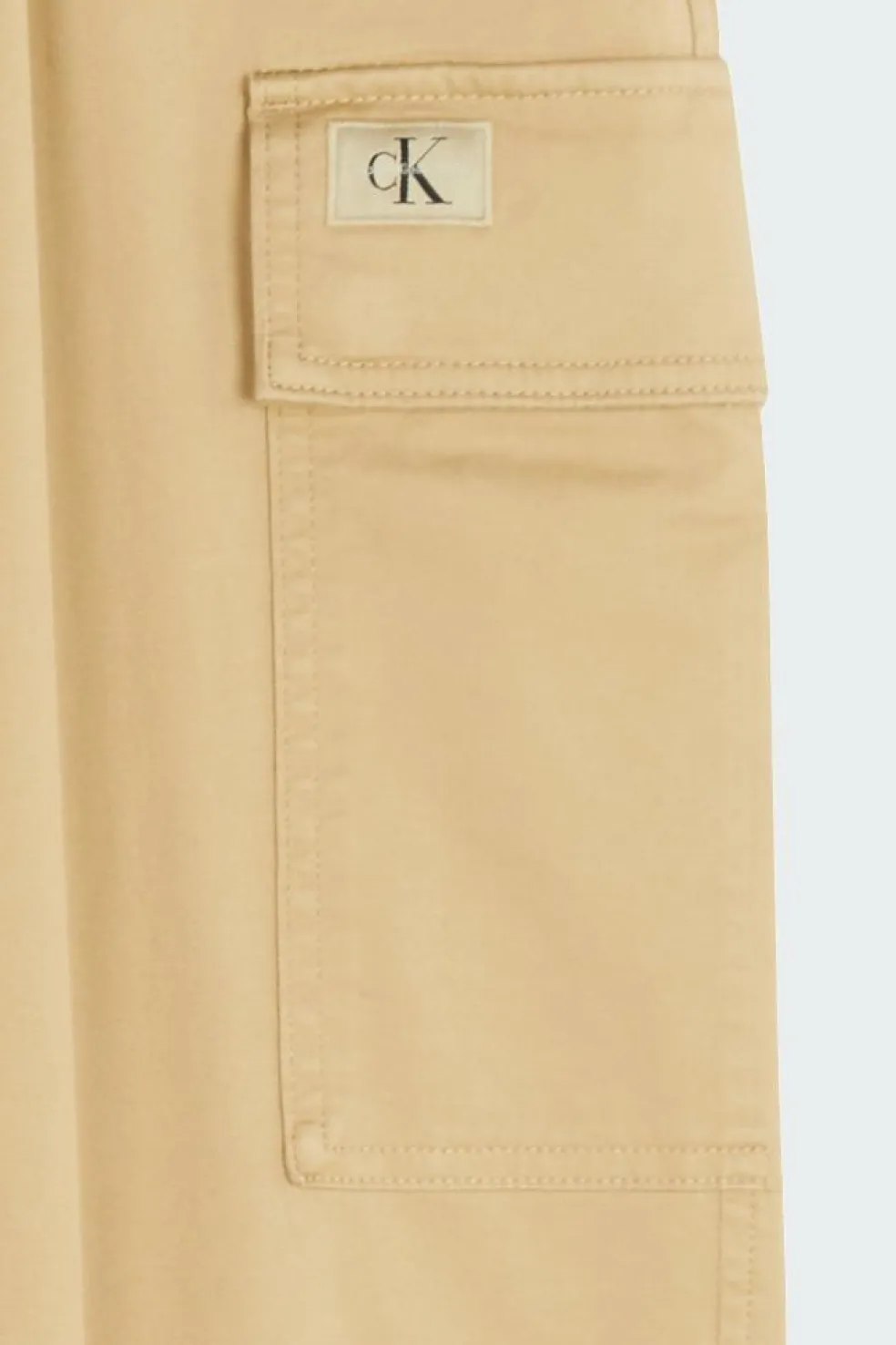 REGULAR STRAIGHT CAR - Pantalon cargo | Beige