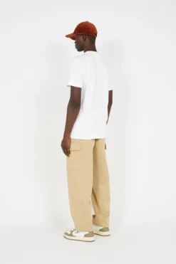 REGULAR STRAIGHT CAR - Pantalon cargo | Beige