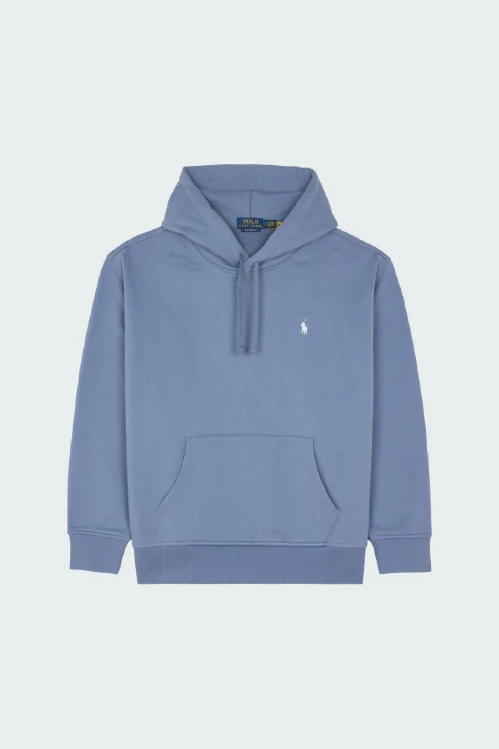 Relaxed Fit Logo Fleece Hoodie - Hoodie | Bleu