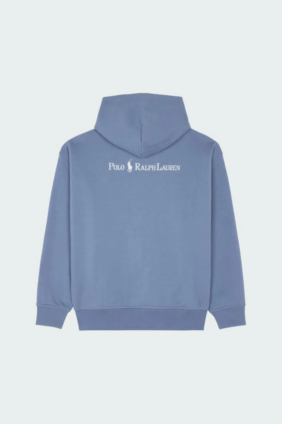 Relaxed Fit Logo Fleece Hoodie - Hoodie | Bleu