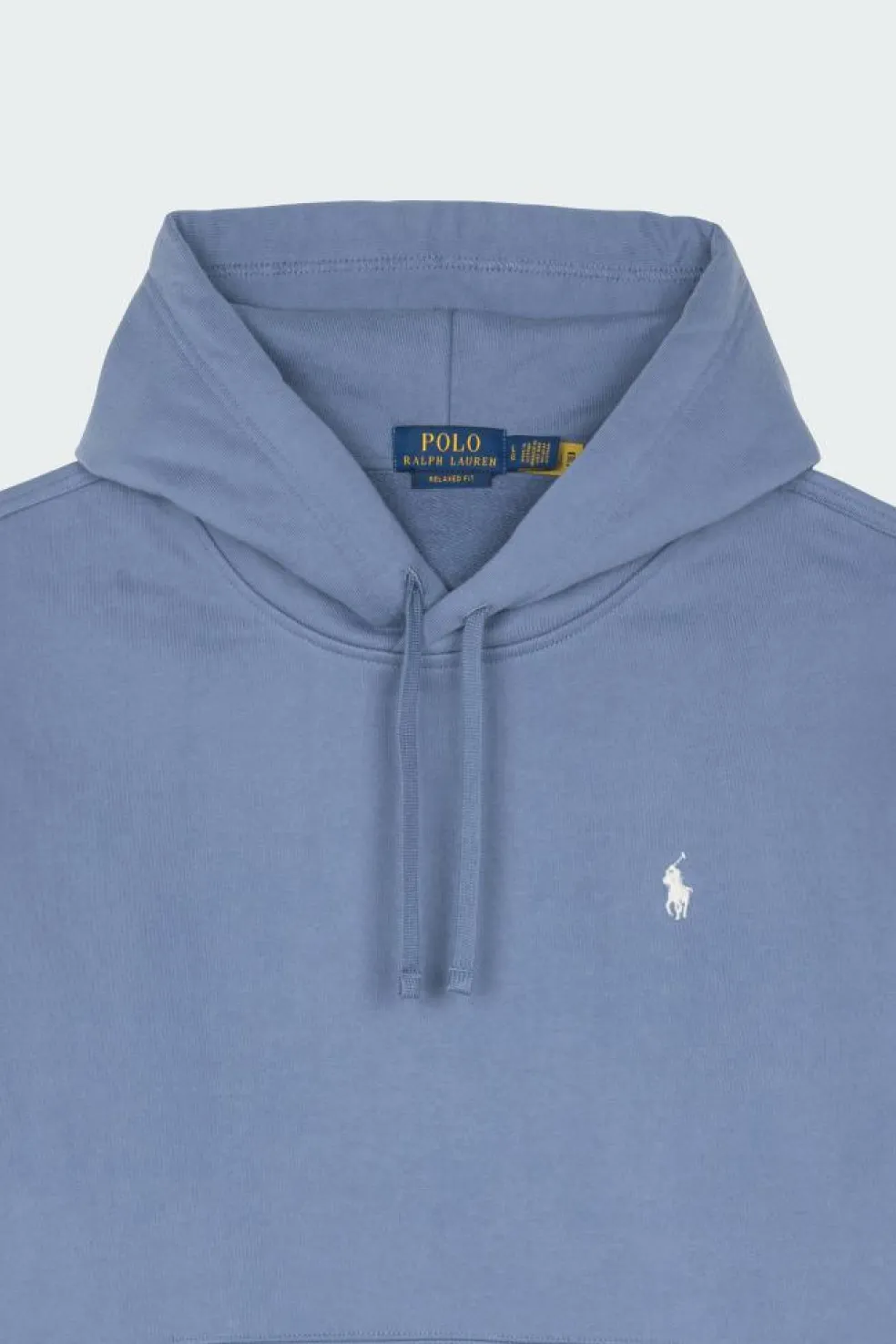 Relaxed Fit Logo Fleece Hoodie - Hoodie | Bleu