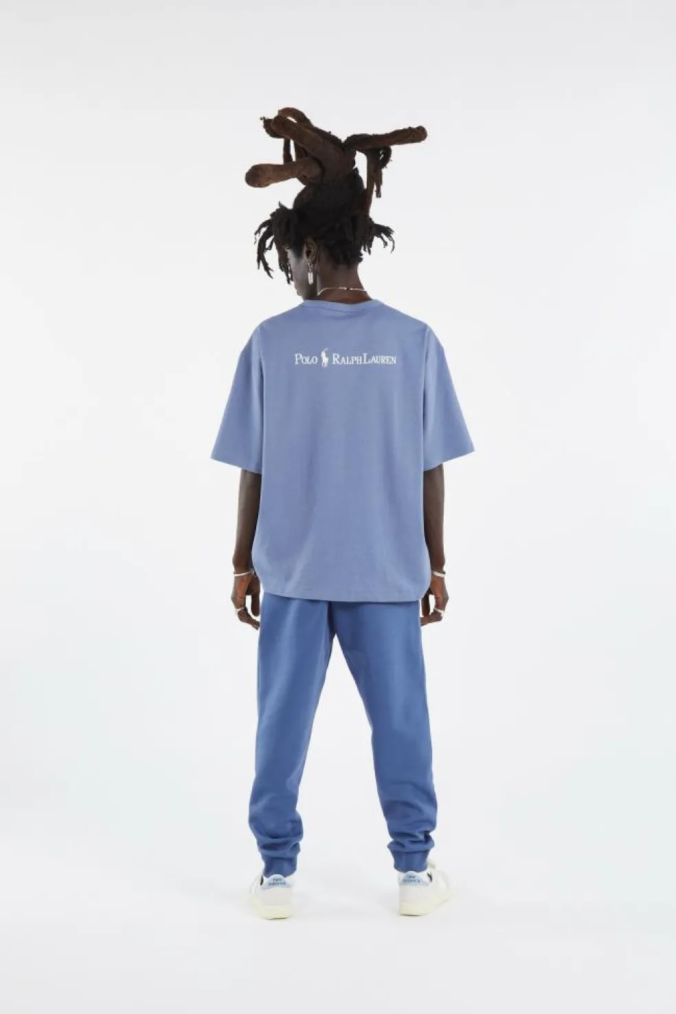 Relaxed Fit Logo Jersey T-Shirt - T-shirt | Bleu