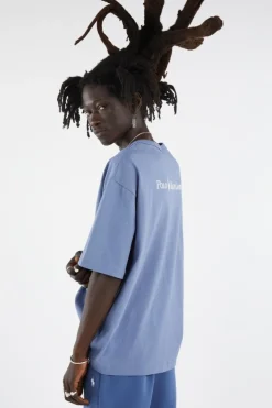 Relaxed Fit Logo Jersey T-Shirt - T-shirt | Bleu