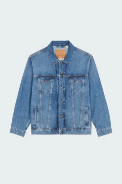 RELAXED FIT TRUCKER - Veste | Bleu