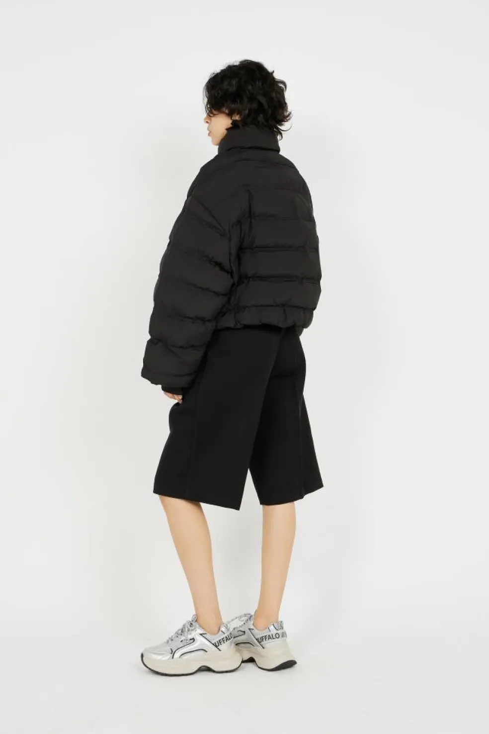 RELAXED SHORT PUFF - Doudoune | Noir
